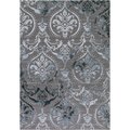 Rlm Distribution 3 ft. 3 in. x 4 ft. 7 in. Thema Large Damask - Teal, Gray HO2546002